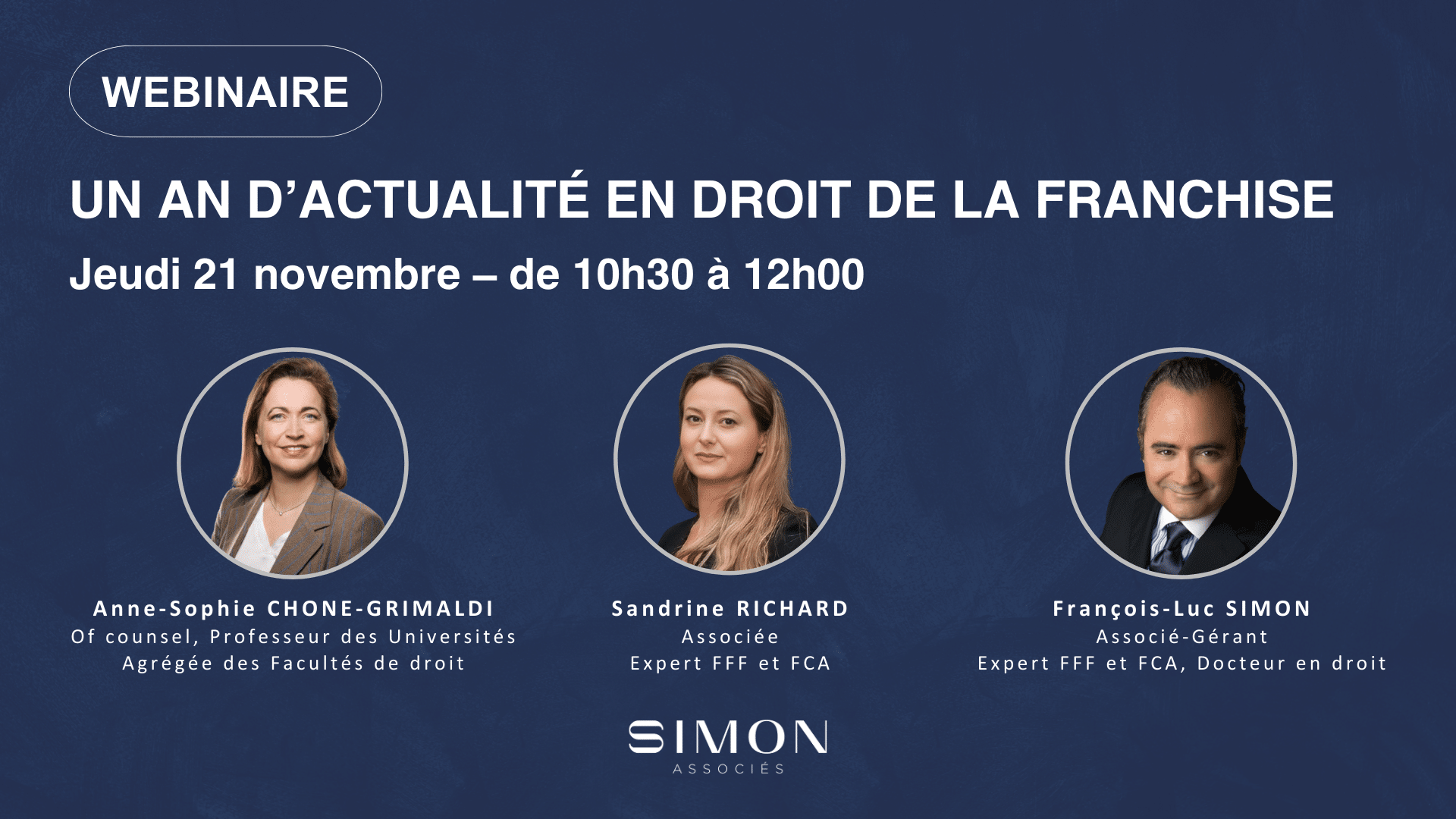 Le rendez-vous du droit des réseaux : un an d’actualité en droit de la franchise